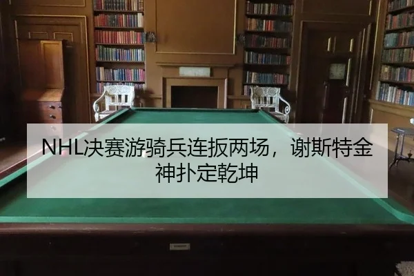 NHL决赛游骑兵连扳两场，谢斯特金神扑定乾坤